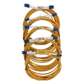 Jumper de Fibra Óptica Monomodo LC/LC Duplex 4m - Fibralink